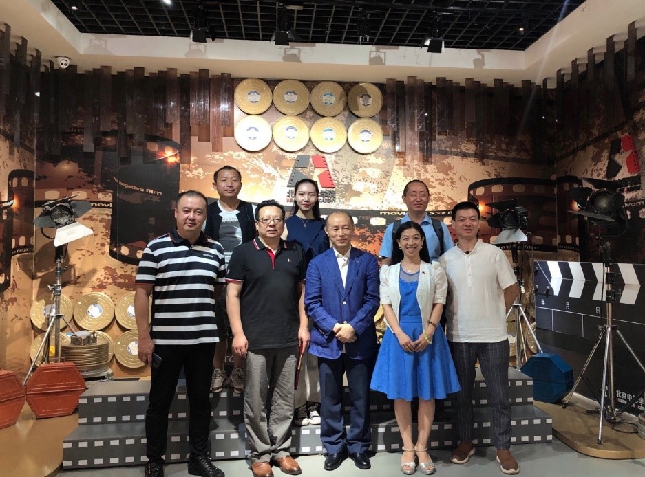The EU-China Commission delegation visited the Beijing Film Academy